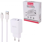 شارژر دیواری 30 وات تسکو TTC 70 QC3.0 PD 3A + کابل تایپ سی