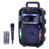 اسپیکر بلوتوثی GY-801 + میکروفون و ریموت کنترل