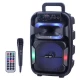 اسپیکر بلوتوثی GY-801 + میکروفون و ریموت کنترل
