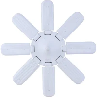 لامپ ال ای دی پنکه ای تاشو 100 وات پارس سهیل Lotus پایه E27