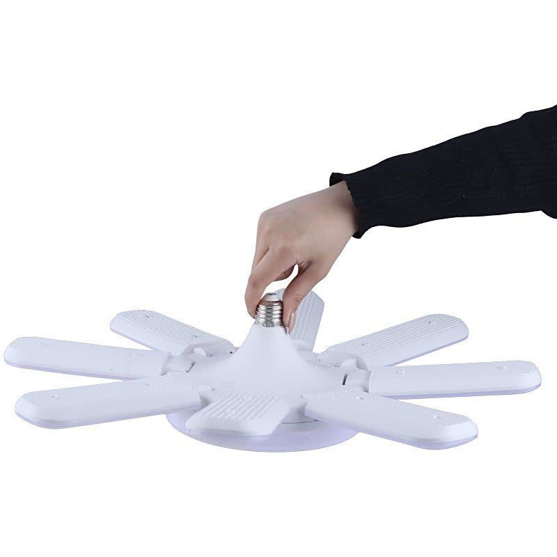 لامپ ال ای دی پنکه ای تاشو 100 وات پارس سهیل Lotus پایه E27