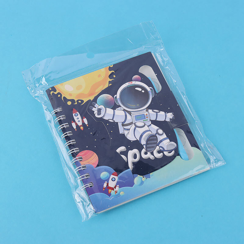 دفترچه یادداشت 50 برگ فانتزی NO.98299 بغل بازشو + خودکار