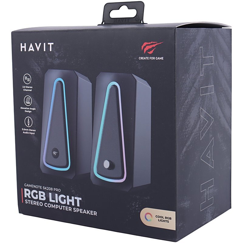 اسپیکر دسکتاپ هویت Gamenote SK208 Pro