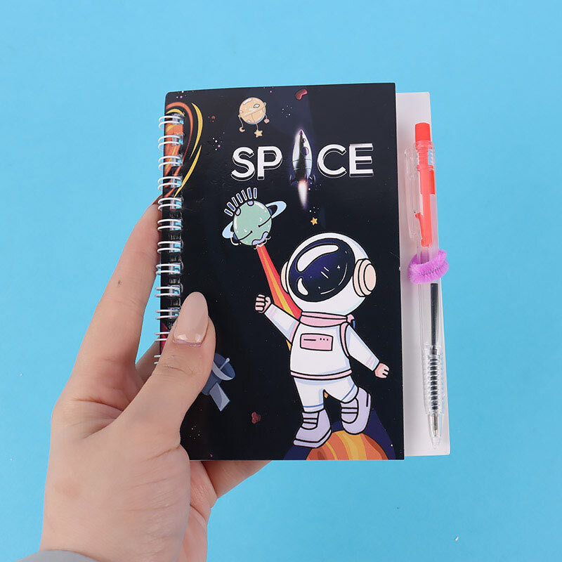 دفترچه یادداشت 30 برگ فانتزی NO.98295 بغل بازشو + خودکار