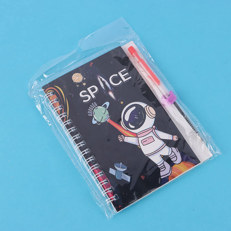 دفترچه یادداشت 30 برگ فانتزی NO.98295 بغل بازشو + خودکار