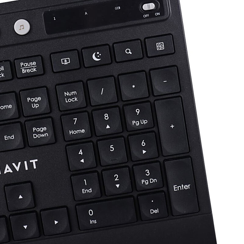 کیبورد و موس بی سیم هویت KB242GCM