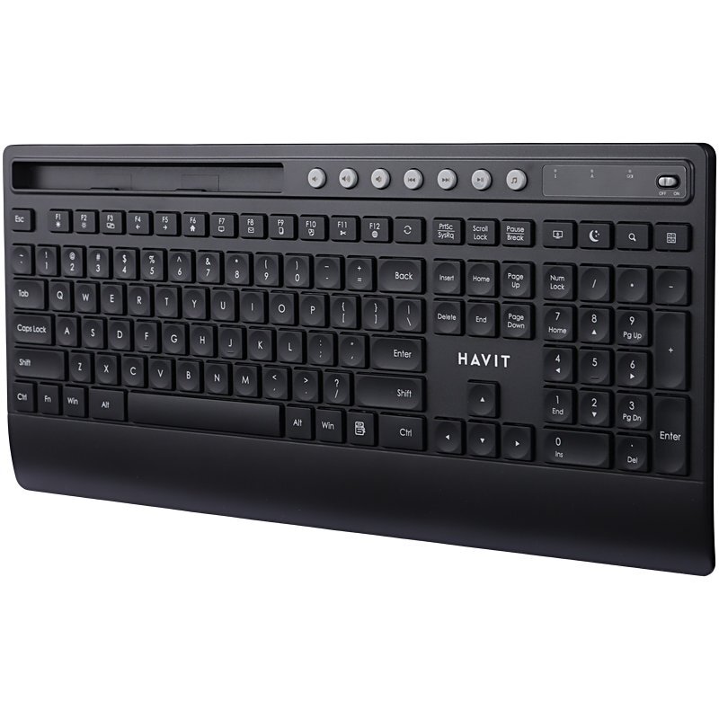 کیبورد و موس بی سیم هویت KB242GCM