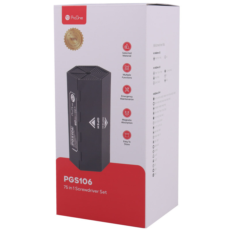 ست پیچ گوشتی تعمیرات موبایل ProOne PGS106