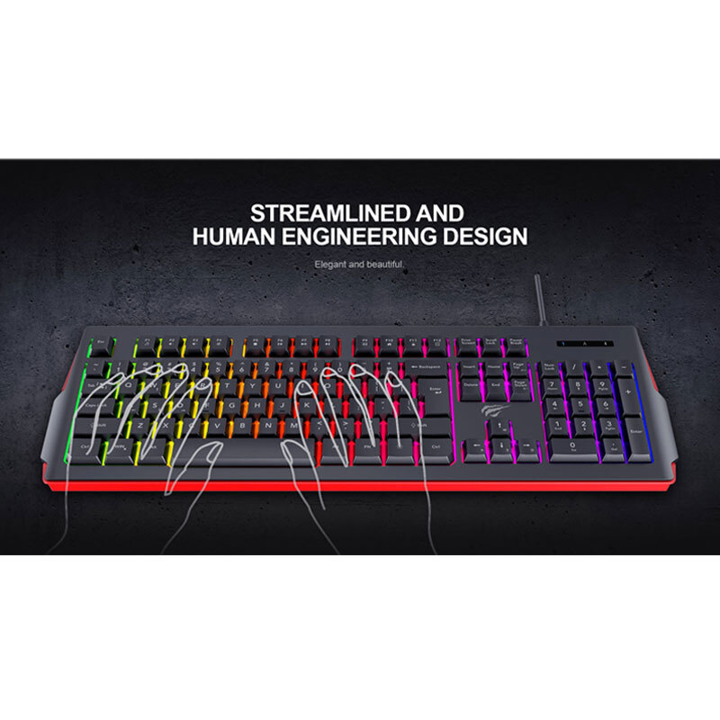 کیبورد گیمینگ هویت Gamenote KB866L