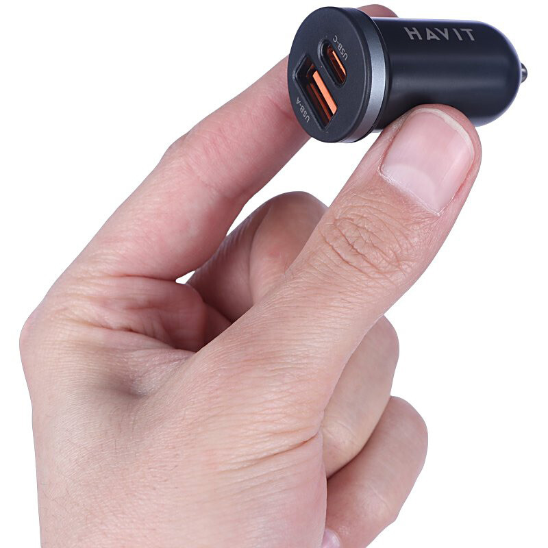 شارژر فندکی 30 وات هویت CC2043