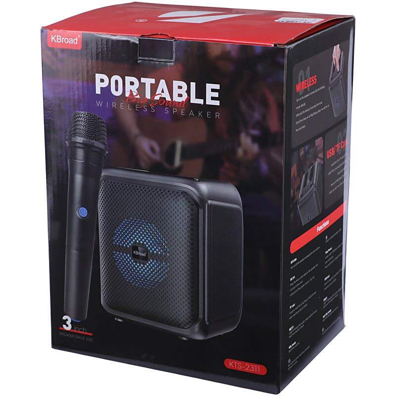 اسپیکر بلوتوثی کی برود KTS-2311 + میکروفون