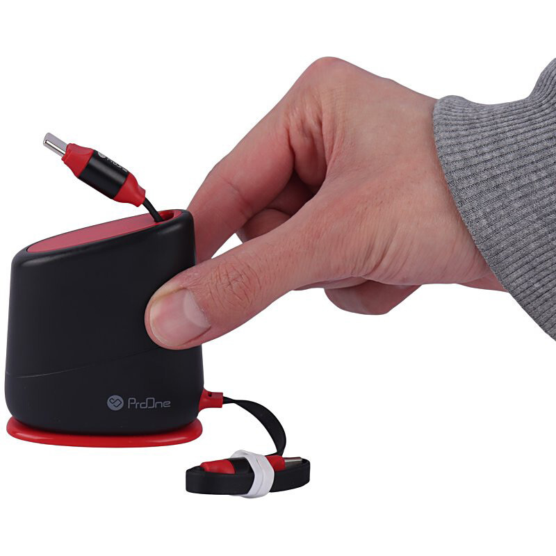 کابل دو سر تایپ سی فست شارژ 66 وات پرووان PCC129D طول 1.3 متر