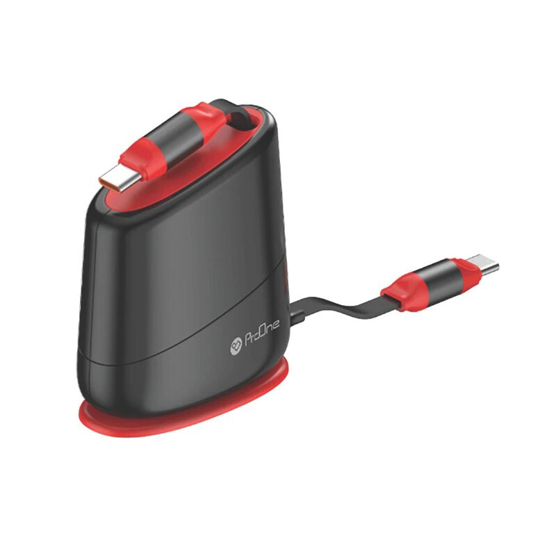 کابل دو سر تایپ سی فست شارژ 66 وات پرووان PCC129D طول 1.3 متر