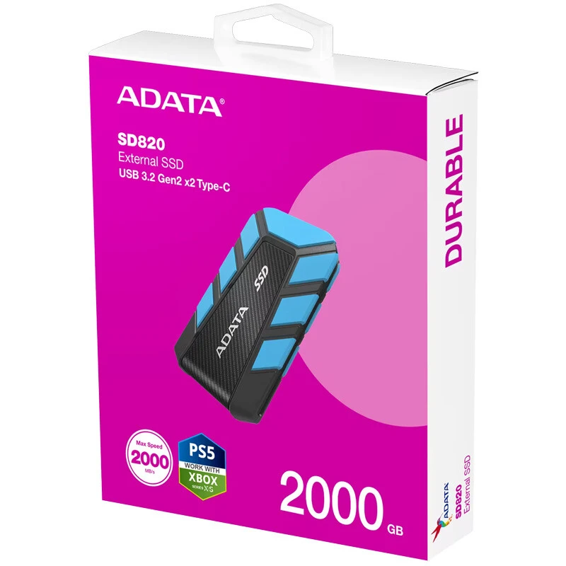 حافظه اکسترنال SSD ای دیتا Adata SD820 2TB