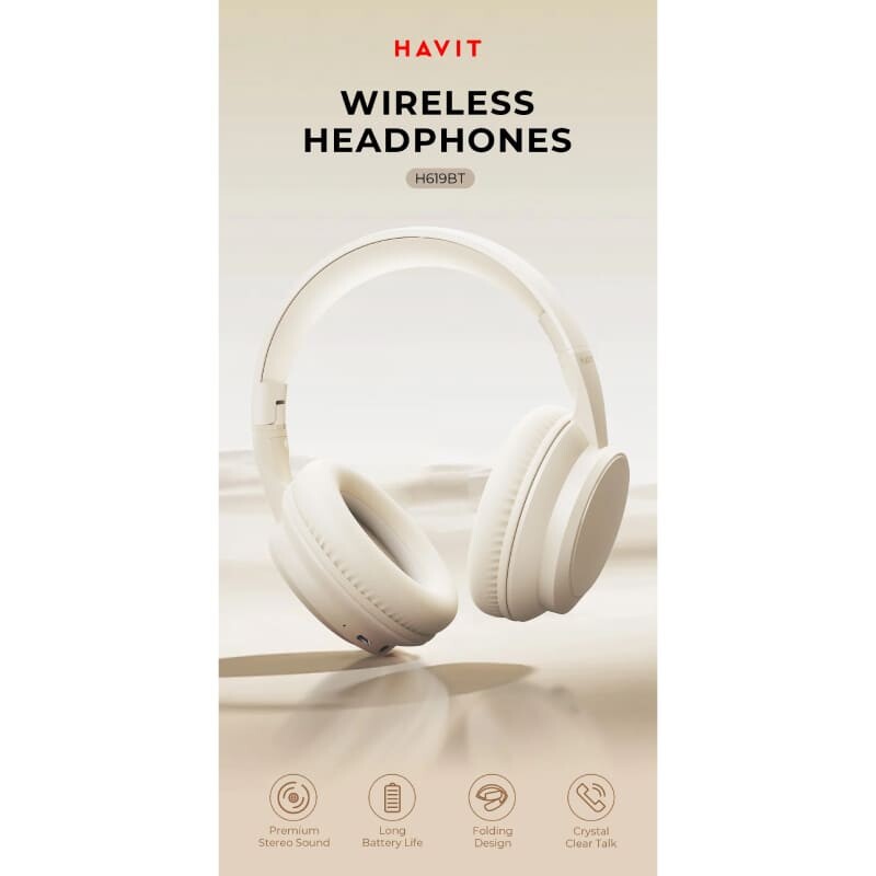 هدفون بلوتوثی هویت H619BT