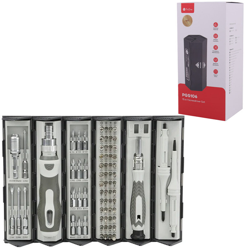 ست پیچ گوشتی تعمیرات موبایل ProOne PGS106