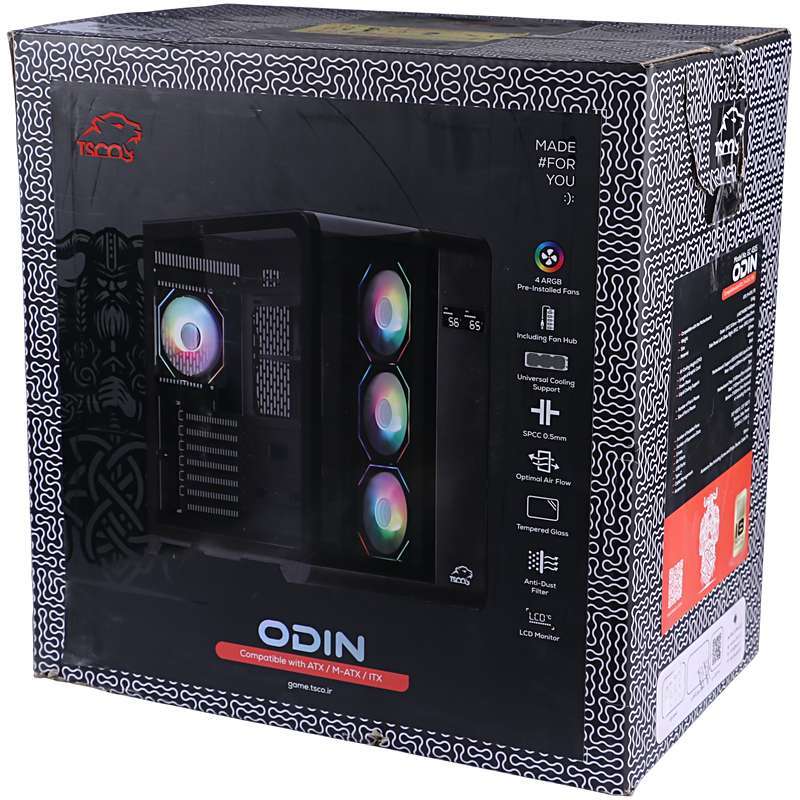 کیس کامپیوتر تسکو TSCO GC4515 Odin