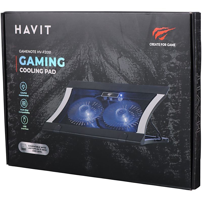 کول پد لپ تاپ هویت Gamenote HV-F2051