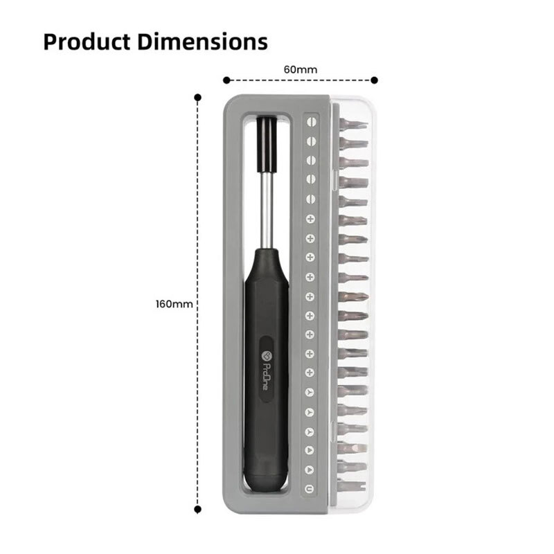 ست پیچ گوشتی تعمیرات موبایل ProOne PGS107
