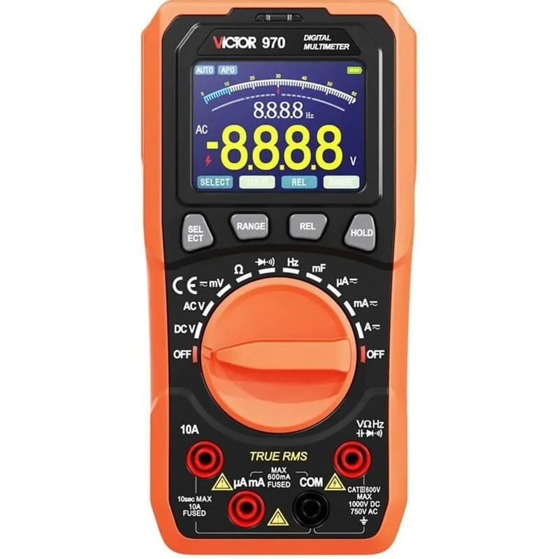 مولتی متر دیجیتال Victor VC970