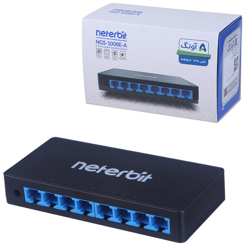 سوییچ 8 پورت نتربیت NGS-1008E-A