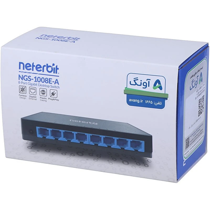 سوییچ 8 پورت نتربیت NGS-1008E-A