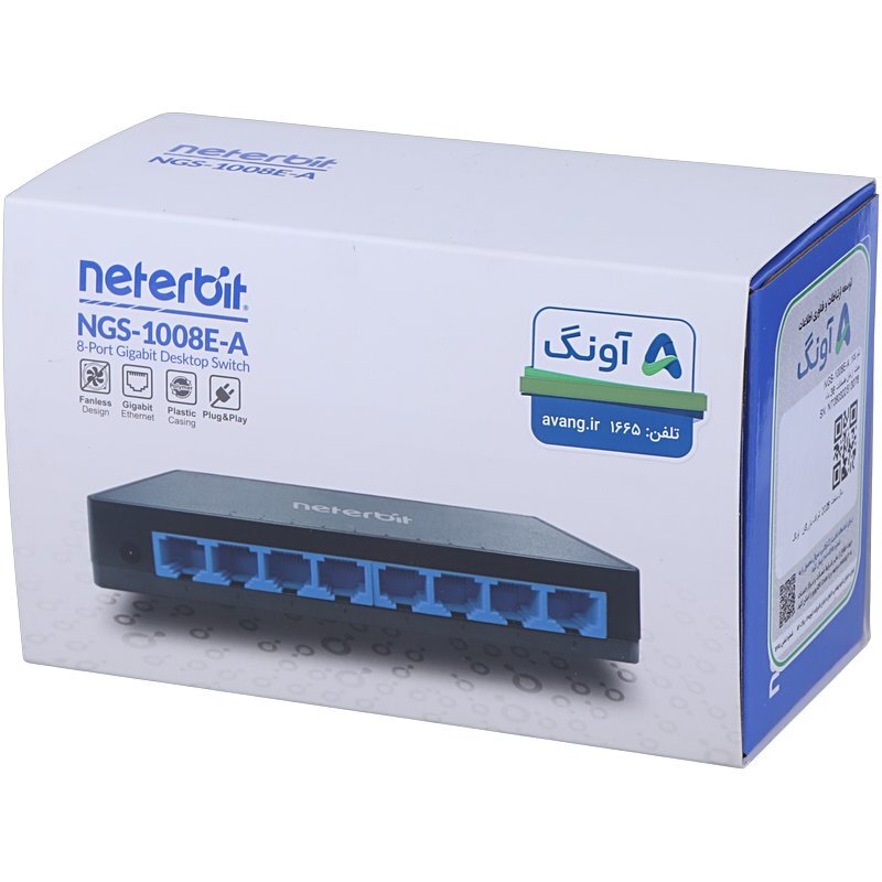 سوییچ 8 پورت نتربیت NGS-1008E-A