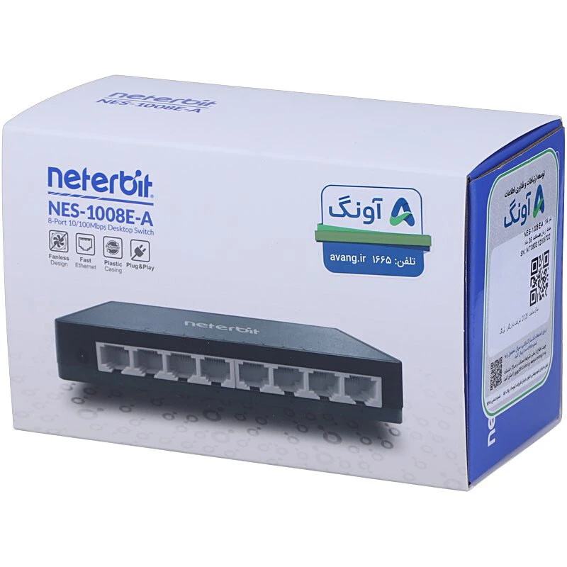 سوییچ 8 پورت نتربیت NES-1008E-A