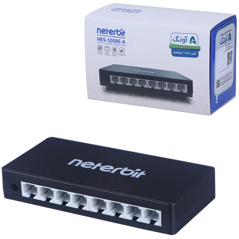 سوییچ 8 پورت نتربیت NES-1008E-A