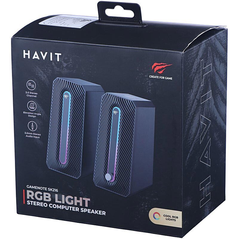 اسپیکر دسکتاپ هویت Gamenote SK216