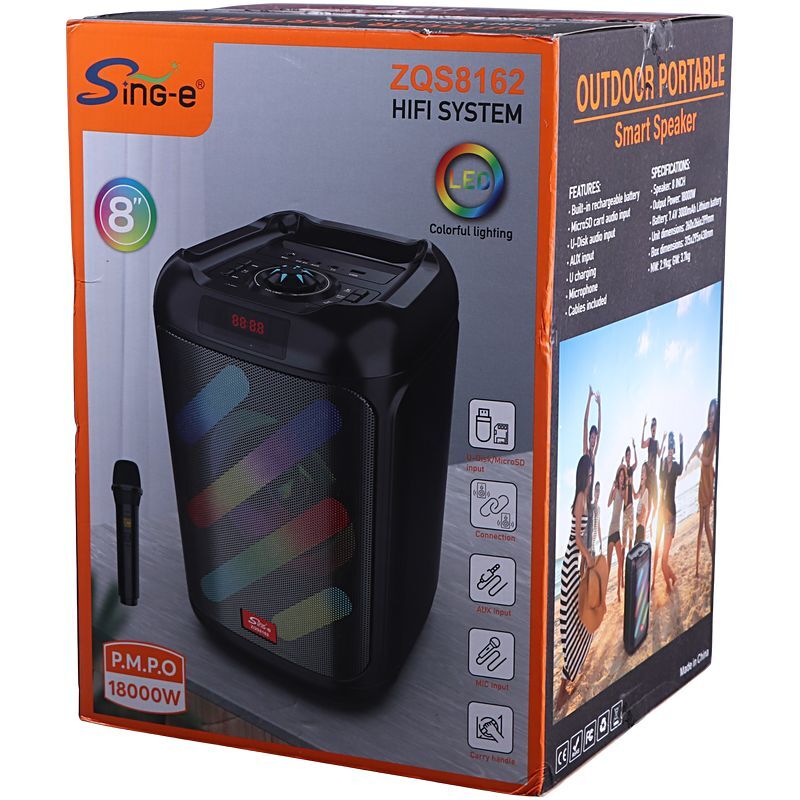 اسپیکر بلوتوثی سینگ ای ZQS8162 + میکروفون