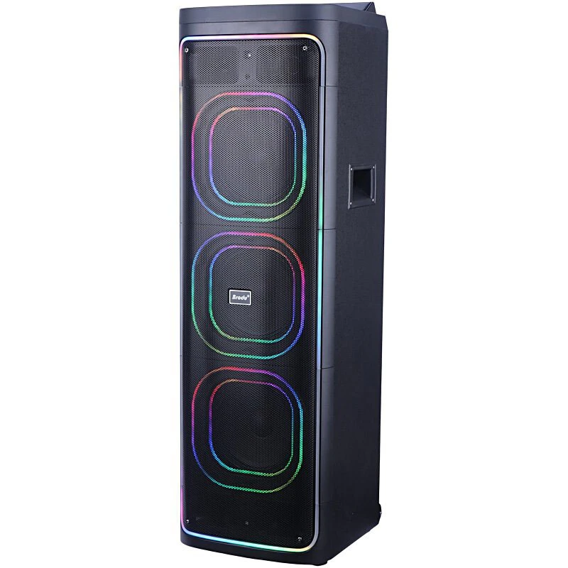 اسپیکر چمدانی بلوتوثی برودو BTS-2270 + میکروفون و ریموت کنترل