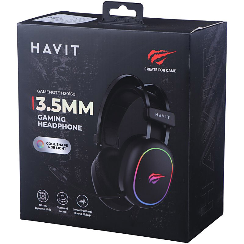 هدست گیمینگ سیم دار Havit Gamenote H2016D