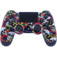 دسته بازی بی سیم SONY PlayStation 4 DualShock 4 High Copy طرح فانتزی کد 8