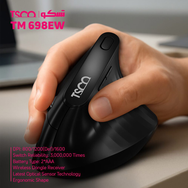 موس بی سیم تسکو TM 698EW