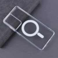 قاب ضد ضربه مگ سیف Clear Case Magnetic سامسونگ Galaxy S21 Ultra