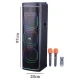 اسپیکر چمدانی بلوتوثی برودو BTS-2270 + میکروفون و ریموت کنترل