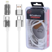 کابل شارژ چندکاره فست شارژ 240 وات تسکو GCA 240 طول 1.2 متر