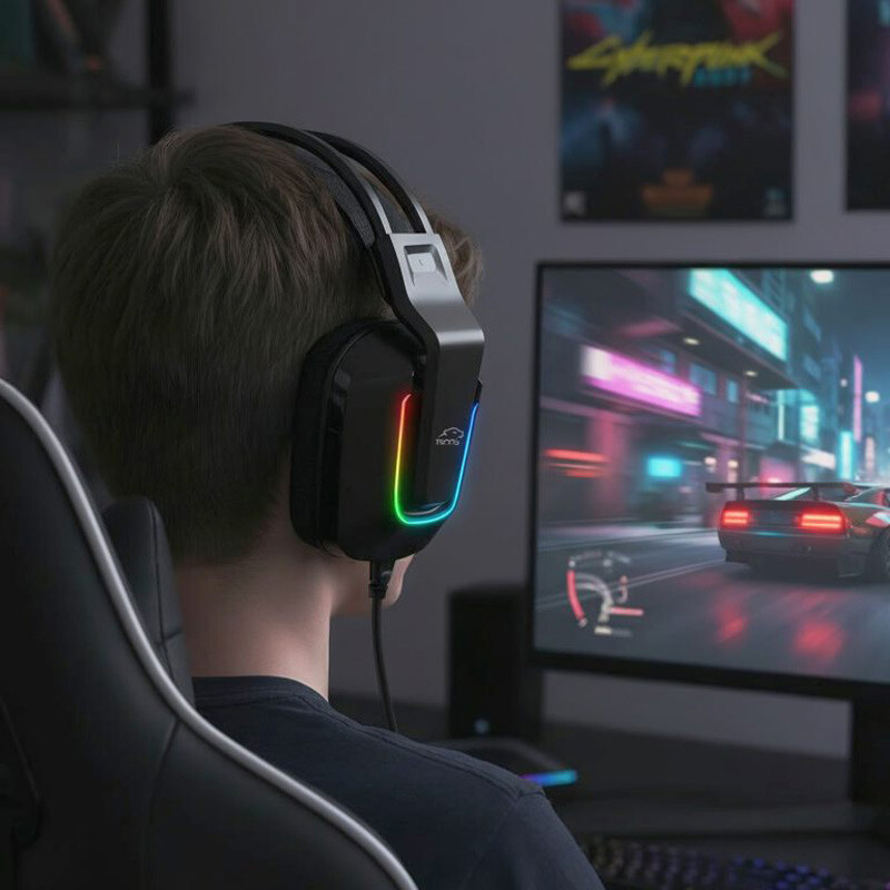 هدست گیمینگ سیم دار TSCO GH 5143 Phantomus