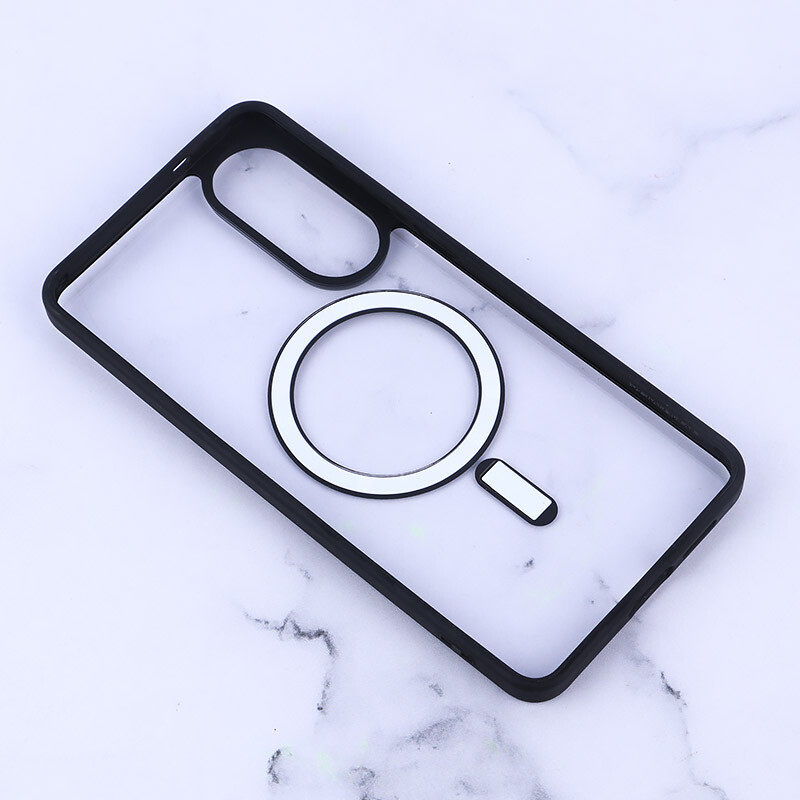 قاب PC مگ سیف سامسونگ Galaxy S25 Edge دور رنگی