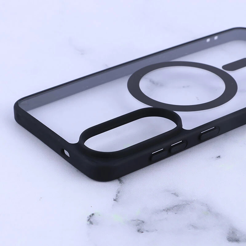 قاب PC مگ سیف سامسونگ Galaxy S25 Edge دور رنگی