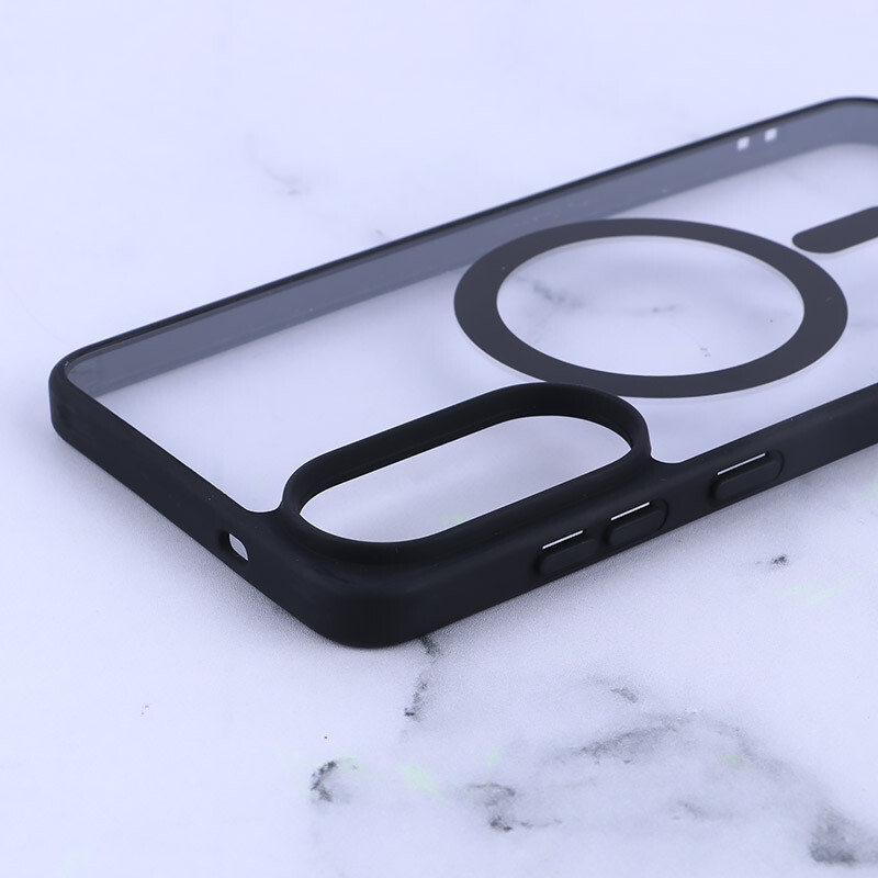 قاب PC مگ سیف سامسونگ Galaxy S25 Edge دور رنگی