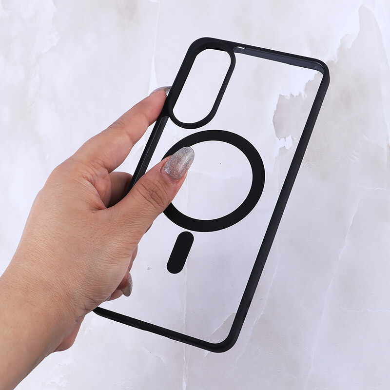 قاب PC مگ سیف سامسونگ Galaxy S25 Edge دور رنگی