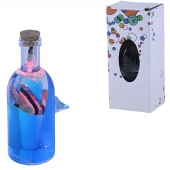 کشتی معلق دکوراتیو طرح بطری چراغ دار