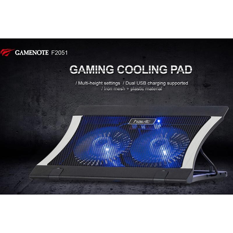 کول پد لپ تاپ هویت Gamenote HV-F2051