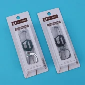 جاکلیدی استیل دو حلقه Yi-Long H8495L