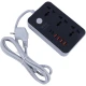 چند راهی 3 خانه اورنج OR-PD24 با کابل 2 متری + شارژر USB و Type-C