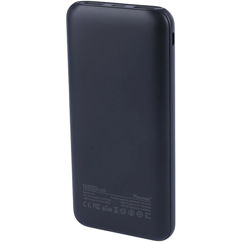پاور بانک فست شارژ یوسوندا Y-P94 QC 12W ظرفیت 10000 میلی آمپر ساعت