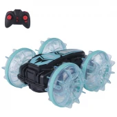 ماشین کنترلی شارژی دیوانه 4 چرخ رنگی آب و خاک Stunt Behtoys 103 کد 103