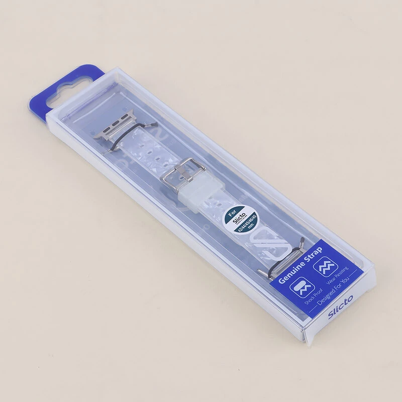 بند اپل واچ Slicto سایز 42/44/45/46/49 میلی متری طرح یخی